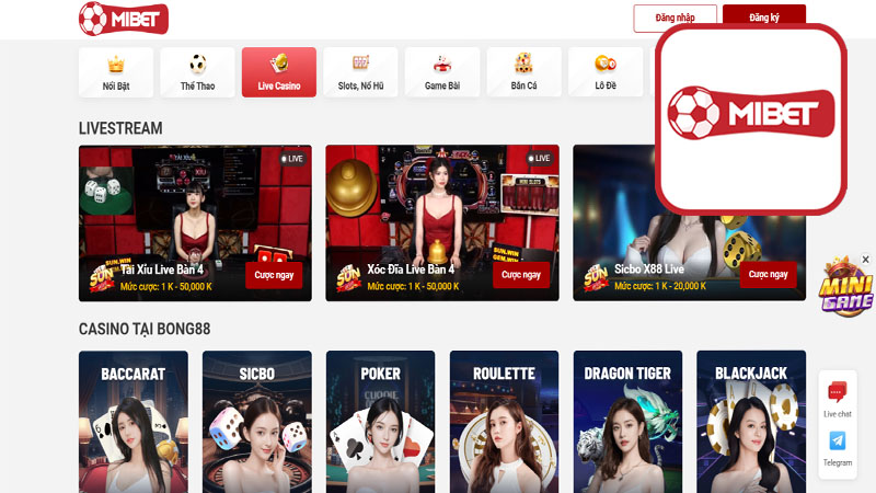 Khám phá kho game đỉnh cao tại Casino Mibet