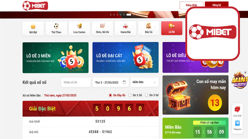 Lợi thế khi tham gia cá cược xổ số tại Mibet
