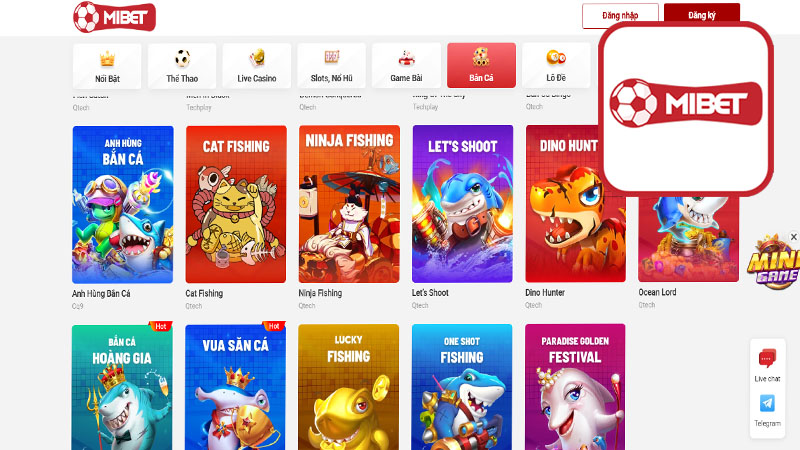 Những lợi ích nổi bật của trò chơi săn cá tại Mibet
